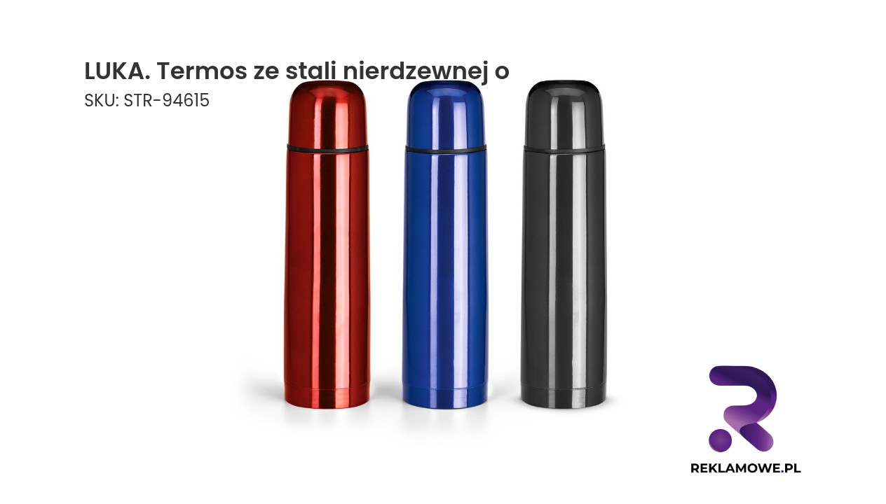 LUKA. Termos ze stali nierdzewnej o pojemności 500 ml LUKA termos ze stali nierdzewnej o – zdjęcie produktu